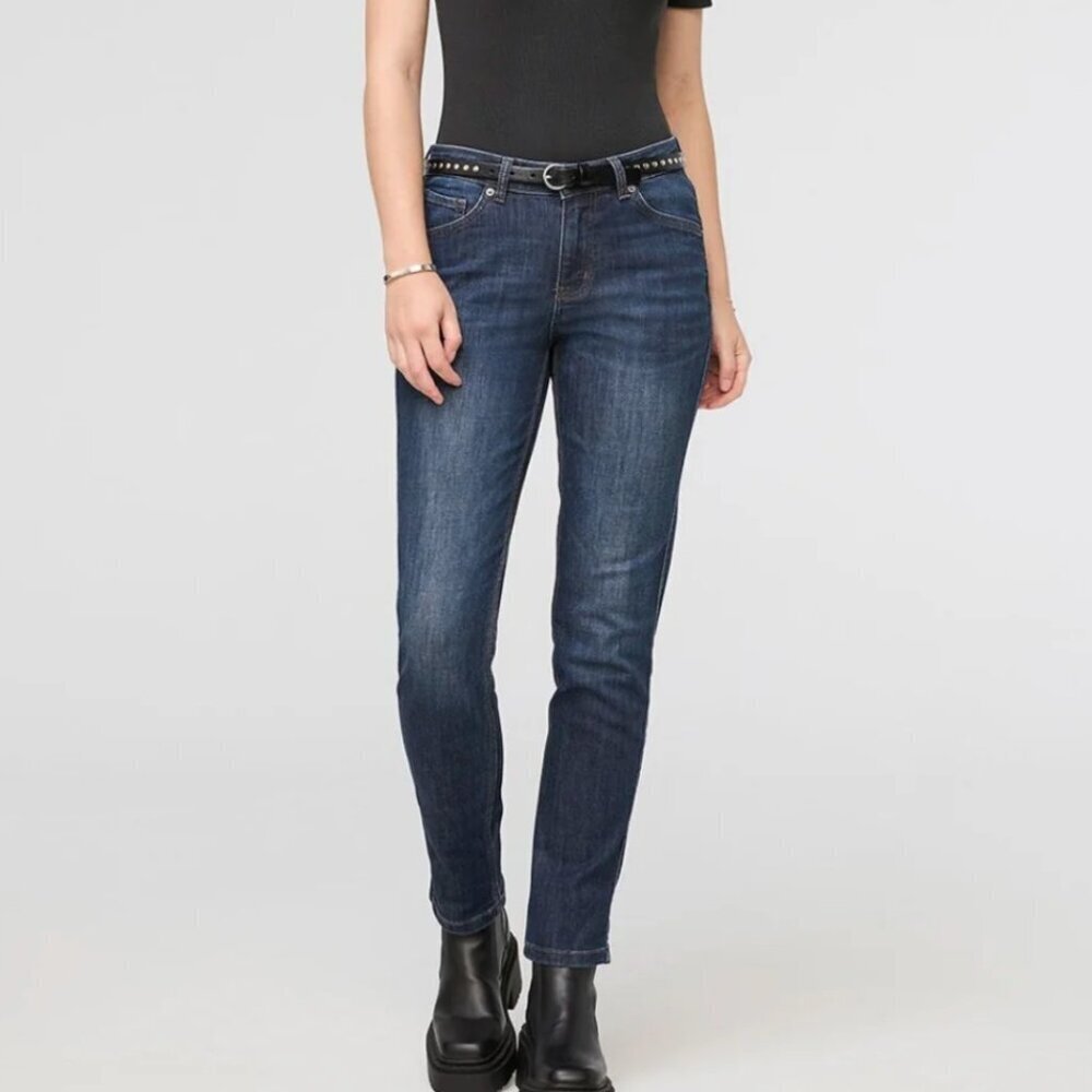 DU/ER Performance Denim Girlfriend - Heritage Blue Size 26 X 28